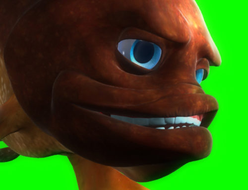 TV: The first italian edu-fiction in favour of the marine environment ‘sea’ lessons with the 3D fish created by @firedream79