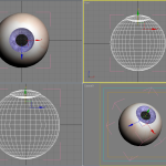 Eye 3d model