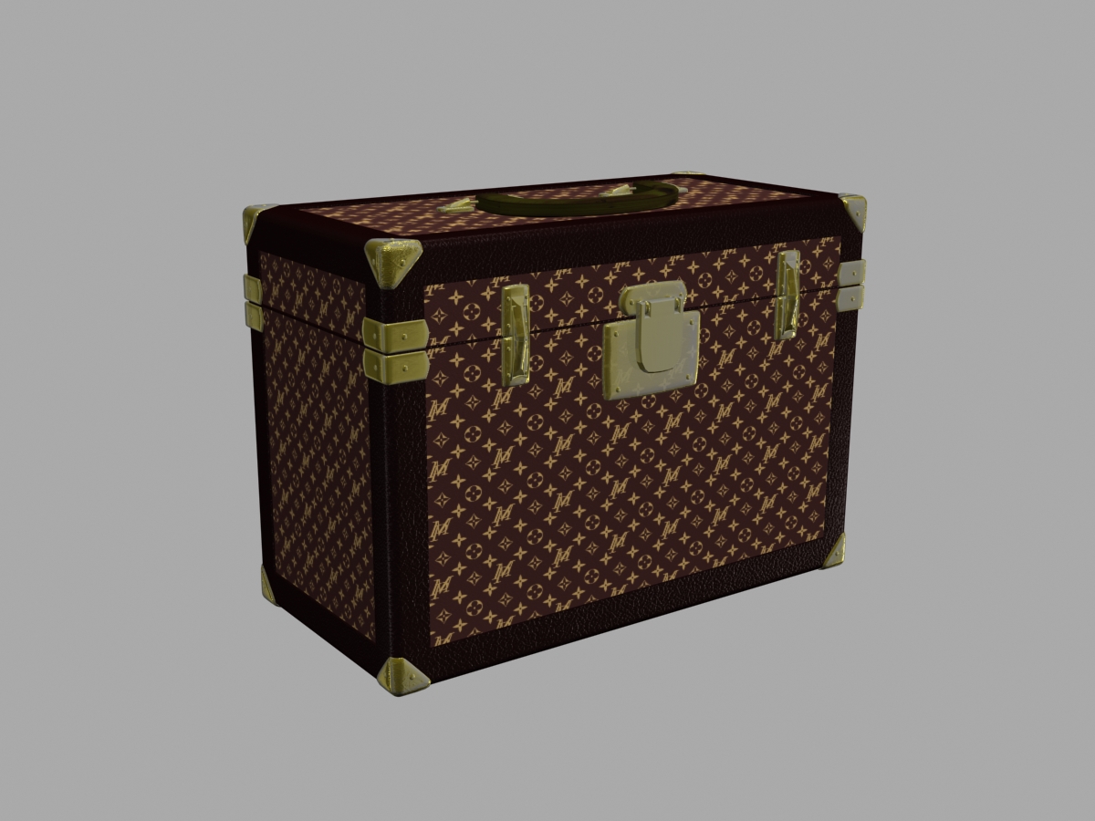 louis vuitton logo 3D Model